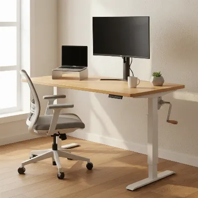 The Top 5 Manual Standing Desks for Small Workspaces