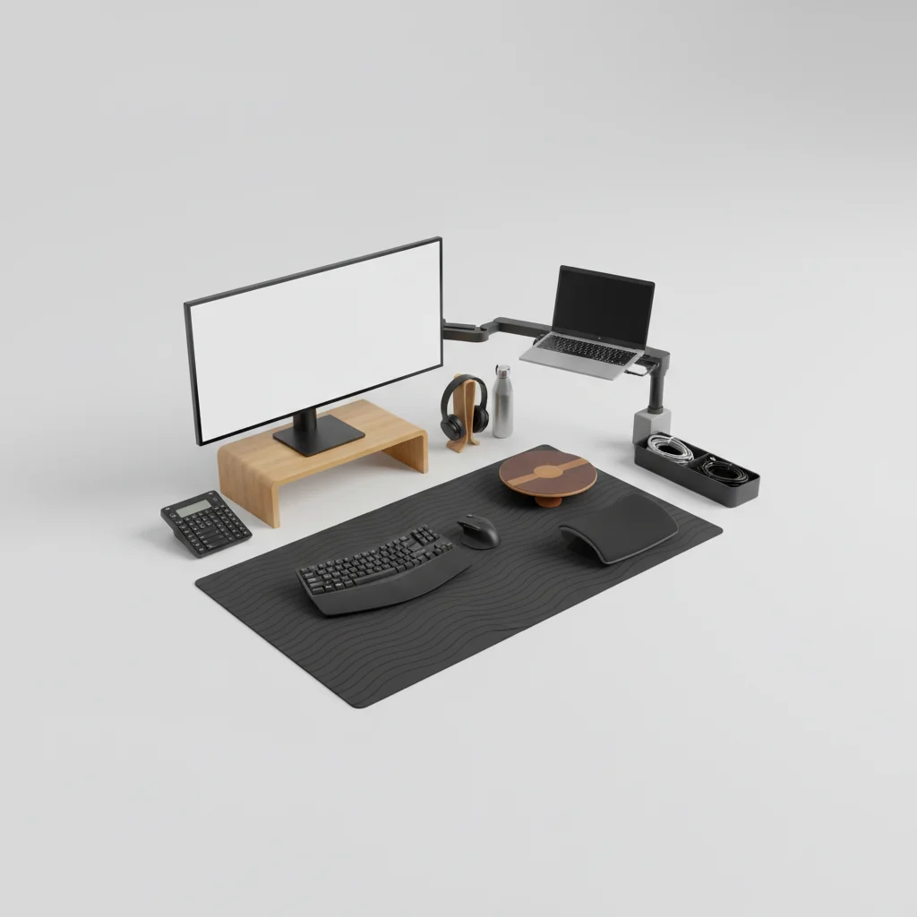 standing desk accessories
