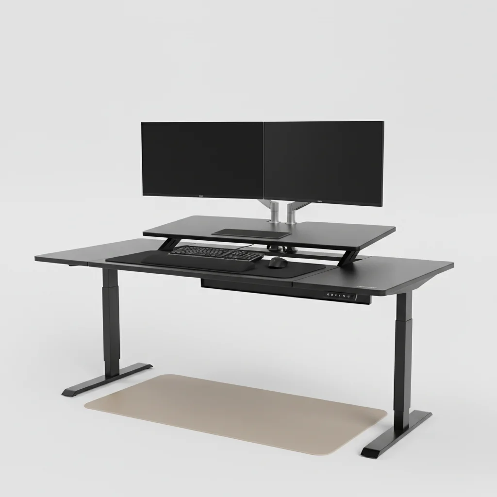 standing desk converters