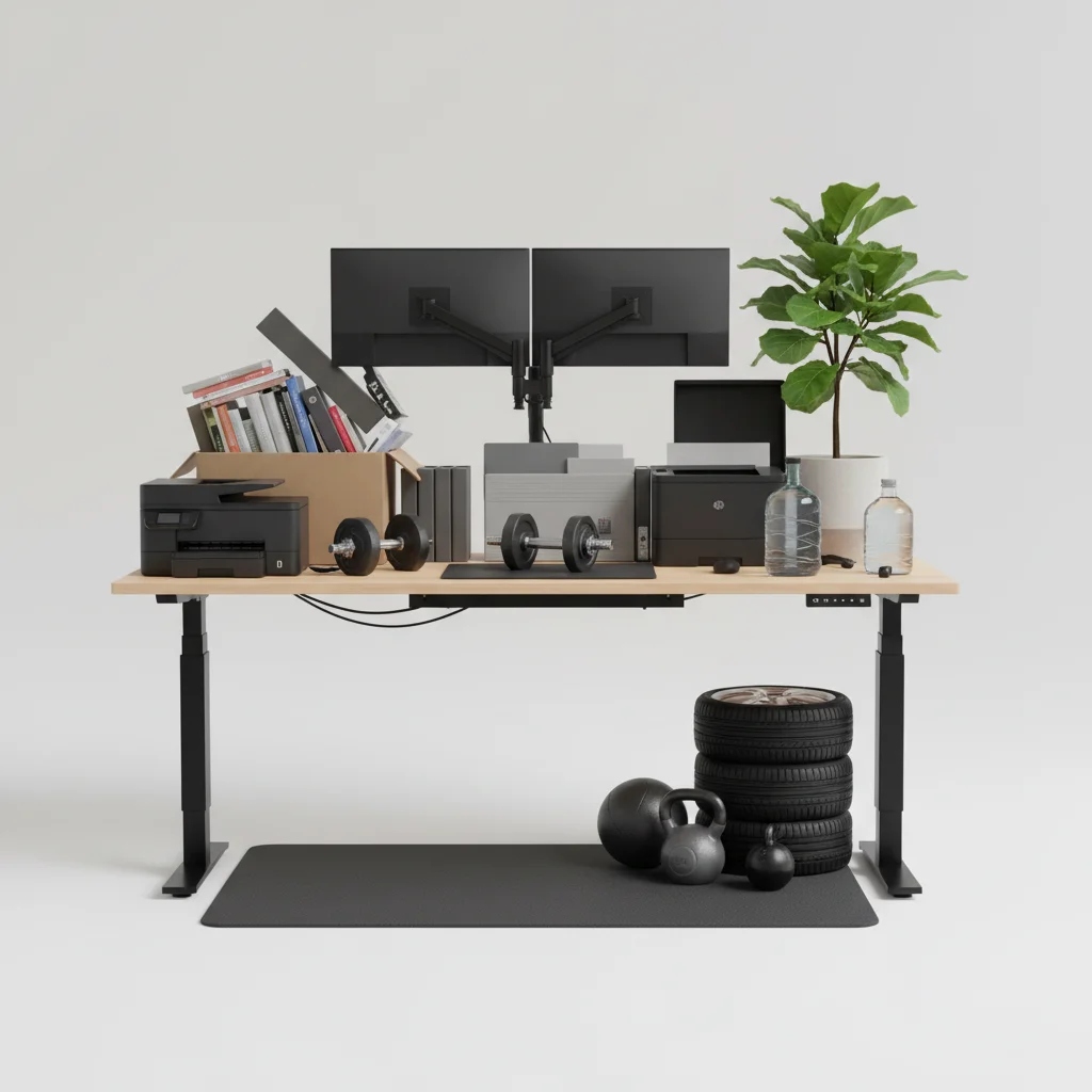 standing desk weight capacity